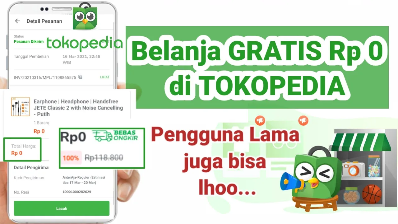 Cara Beli Barang di Tokopedia Dengan COD