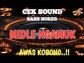 Lagu DJ CEK SOUND FULL BASS MIDLE PEDAS🎶AWAS KOBONG...!!!