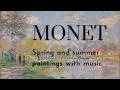Download Lagu Monet in pastels for spring time. Fine art screensaver with music, Gardens, seaside, cottage, summer