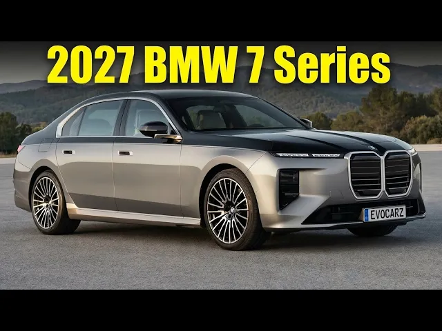 The 2027 BMW 7 Series Debuts Neue Klasse Tech and a 31-Inch Theater Screen