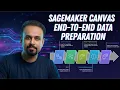 End-to-End Data Preparation in SageMaker Canvas Data Wrangler EDA Preprocessing Export on AWS