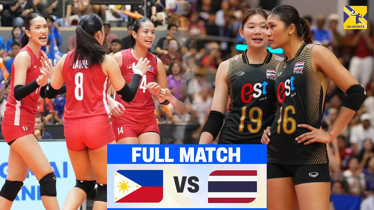 🔴FULL | PHILIPPINES vs. THAILAND | Solomon vs. Chatchu-on - Women's Volleyball