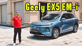 Geely EX5 EM-i Plugin Hybrid ngửi xăng vẫn khoẻ