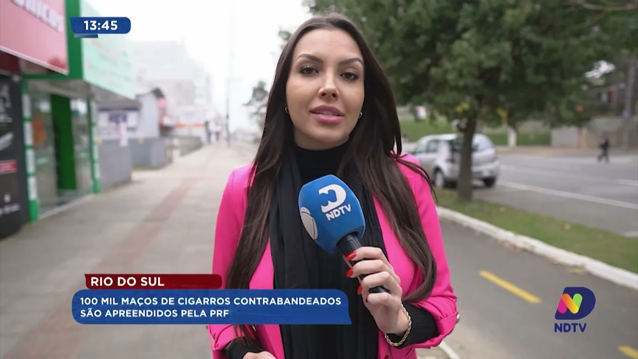 100 mil maços de cigarros contrabandeados são apreendidos pela PRF