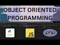 COMPARE OOP in 3 Languages Python JavaScript PHP Side-by-Side