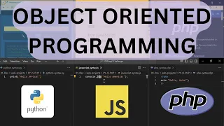 COMPARE OOP in 3 Languages Python JavaScript PHP Side-by-Side