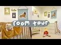 baby boy nursery tour renter friendly budget friendly IKEA kids room neutral cosy