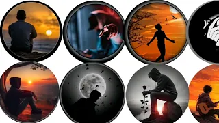 Boys anime black shadow anime boys dp black shadow picture sad dp Alone dp broken heart dp