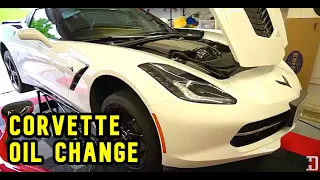 How to change the Oil on a C7 Corvette Stingray