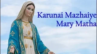 karunai mazhaiye mary matha lyric video christian song