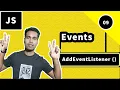 JavaScript AddEventListener Method with JavaScript DOM Tutorial Bangla