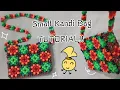 How to make a kandi square bag