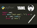 YAML w Python i wykonanie kodu poprzez