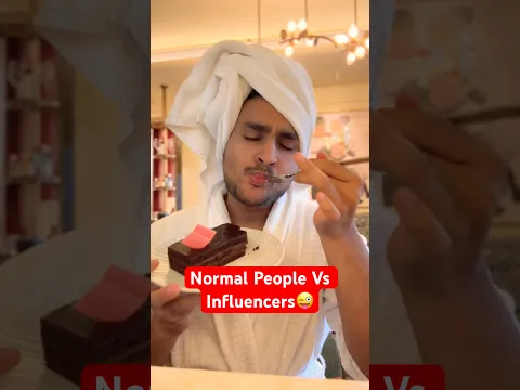 Normal People Eating vs Influencers Eating 😂 | #Funny #Comedy #Viral #Shorts