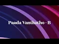 Lagu A/B Quality test - Paada Vanthatho - Ilamai Kaalangal - Version B
