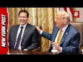 Trump jokes that he used presidential powers to acquire Sec Rubio s grandfather clock