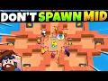 You spawn middle you lose unfair showdown map