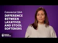 The difference between laxatives and stool softeners Boston Children s Hospital