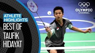 taufik hidayat olympic badminton gold medallist athlete highlights