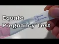 Equate Pregnancy Test - How to Use ASMR