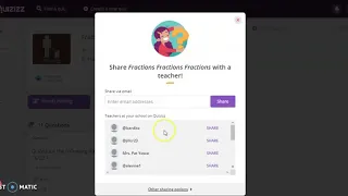 Quizizz - Share a Link to your Quizziz
