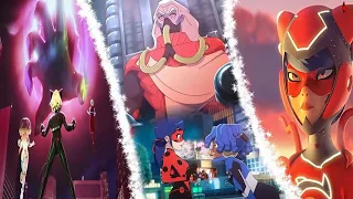 ميراكولوس في طوكيو مغامرات الدعسوقة الجديده مع ريوكو ضد شرير جديد ابطال القوة النجميه 