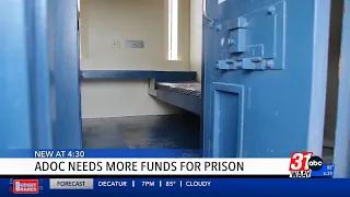 ADOC needs more money to complete second mega prison