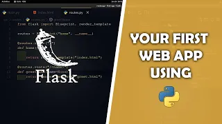 Make your first web application with Flask in Python