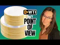 PULOTE Clear and Gold Plastic Plates POV Would you buy it