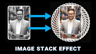 Image Stack Effect Image Hover Effect Using CSS
