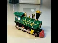 Download Lagu MS432 Green Steam Train Engine Locomotive Retro Clockwork Wind Up Tin Toy