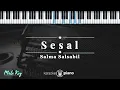 Download Lagu Sesal - Salma Salsabil | KARAOKE PIANO - MALE KEY
