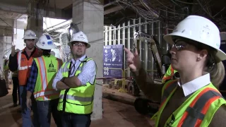 Behind the scenes tour of Oklahoma State Capitol basement infrastructure work