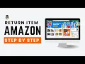How to Return an Item on Amazon With or Without Box 2026