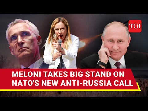 Download MP3 Meloni Shocks NATO With Bold Stand On Strike Inside Russia Push; Italy Ignores Plea As Putin Fumes