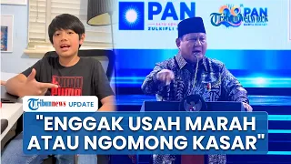 Bocah SD Beri Pesan ke Prabowo Cara Menghadapi Kritik: Enggak Usah Marah Apalagi Ngomong Kasar