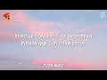 Plan B - Si No Le Contesto (Lyrics)