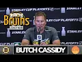 Bruce Cassidy on Bruins-Hurricanes Game 1 Postponed