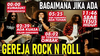 musik rock rohani kristen bagaimana jika ada gereja rock n roll ai generated not real
