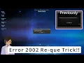 FFXIV Endwalker Error 2002 How to reque and save que spot might help