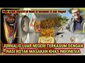 Download Lagu JURNALIS LUAS NEGERI TERKAGUM DENGAN NASI KONTAK MASAKAN KHAS INDONESIA #reaksibule #reaction #bule 