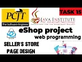 Web Project Task 15 java institute 1st Year e shop javainstituteforadvancedte1415