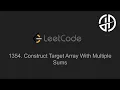 1354 Construct Target Array With Multiple Sums LeetCode