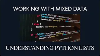 Python Lists Mastery A Complete Guide from Basics to Advanced