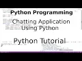 Python Programming Chatting Application using socket python