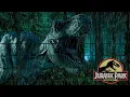 Download Lagu Jurassic Park Horror | Dinosaur Ambience | Jungle Sounds | Night rain, thunder sound in the park