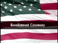 Official National Guard Reenlistment Ceremony Training