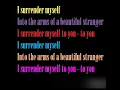 Download Lagu Saybia I Surrender [Lyrics]