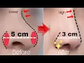 Top Exercises For Nose Practice it Every Day to Have a Perfect Beautiful Nose Home Fitness