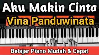 Download Aku Makin Cinta (Vina Panduwinata)| Tutorial Piano Mudah \u0026 Cepat,,,PASTI BISA!!! MP3